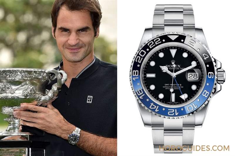 回顧那些高光時刻，Roger Federer費德勒與Rolex偕伴20年-復刻表