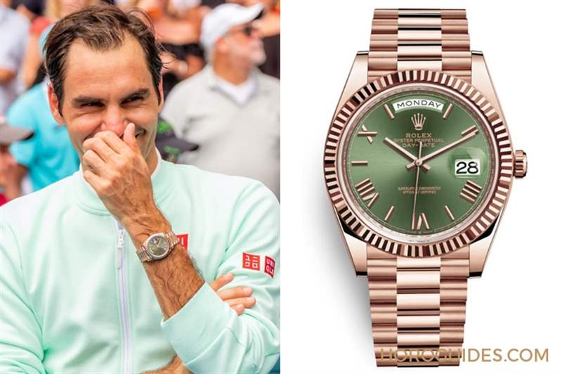 回顧那些高光時刻，Roger Federer費德勒與Rolex偕伴20年-復刻表