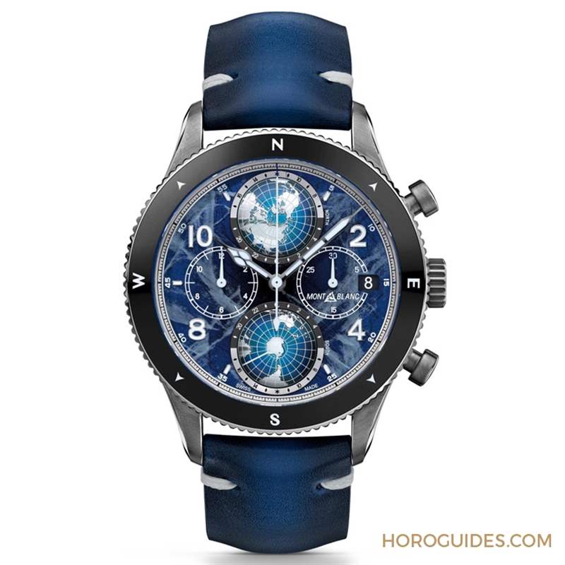零氧！耐用、精準、不起霧｜Montblanc 1858系列Geosphere世界時區零氧限量腕表的極限探險魂-復刻表