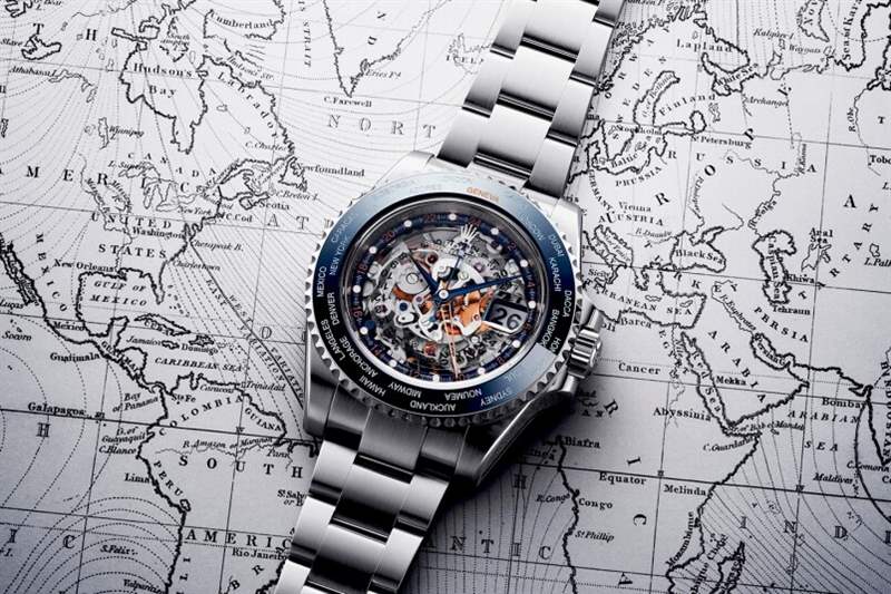 超型客制勞力士 | 定制GMT-Master II透視表盤(pán)加表圈大變身-復(fù)刻表