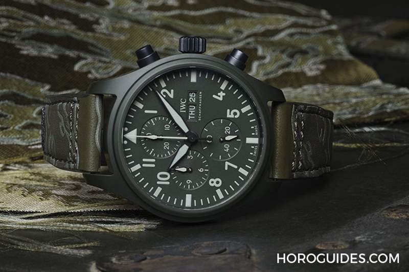 迷彩、刺繡布貼，SBTG街頭潮味上手｜IWC x SBTG特別版表帶套裝-復刻表