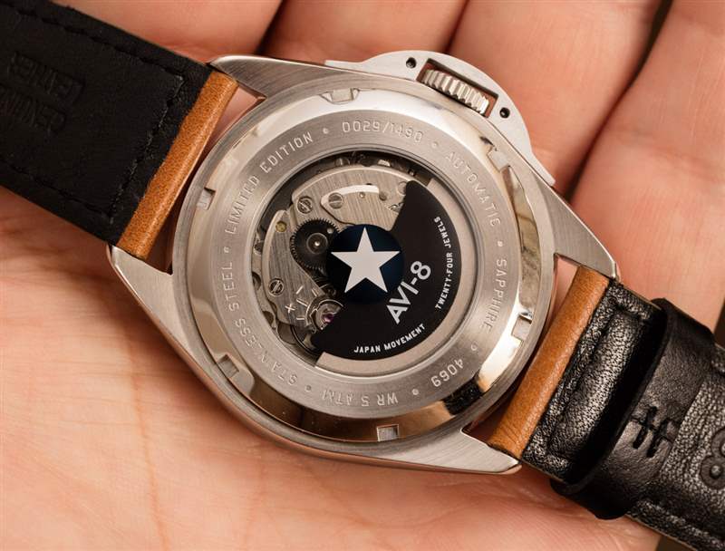 AVI-8 P-51 Mustang Bottisham 自動限量版手表評論-復刻表