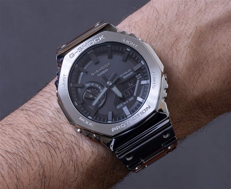 手表評(píng)論：卡西歐G-Shock GMB2100全金屬表鏈-復(fù)刻表