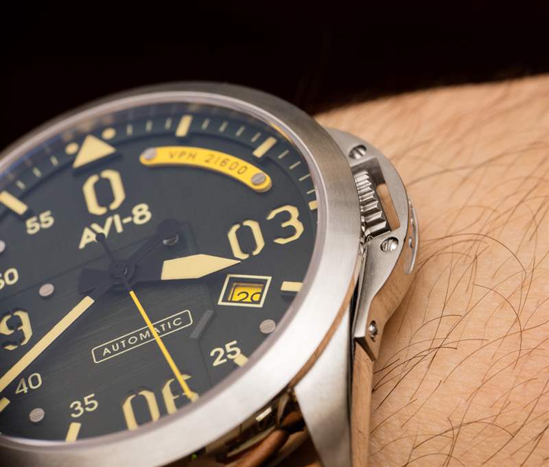 AVI-8 P-51 Mustang Bottisham 自動限量版手表評論-復刻表