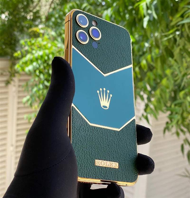 Rolex限量版iPhone開箱？24K金打造真土豪風范比戴勞力士更氣派-復刻表