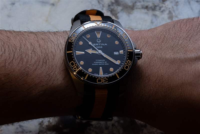 觀看評論:Certina DS Action Diver Titanium 觀看評論:Certina DS Action Diver Titanium-復(fù)刻表