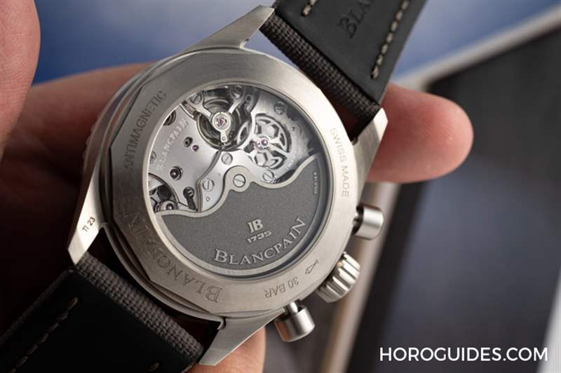 18K紅金藍面、23級鈦灰面，Blancpain五十噚深潛器飛返計時碼表兩款延伸新作-復(fù)刻表