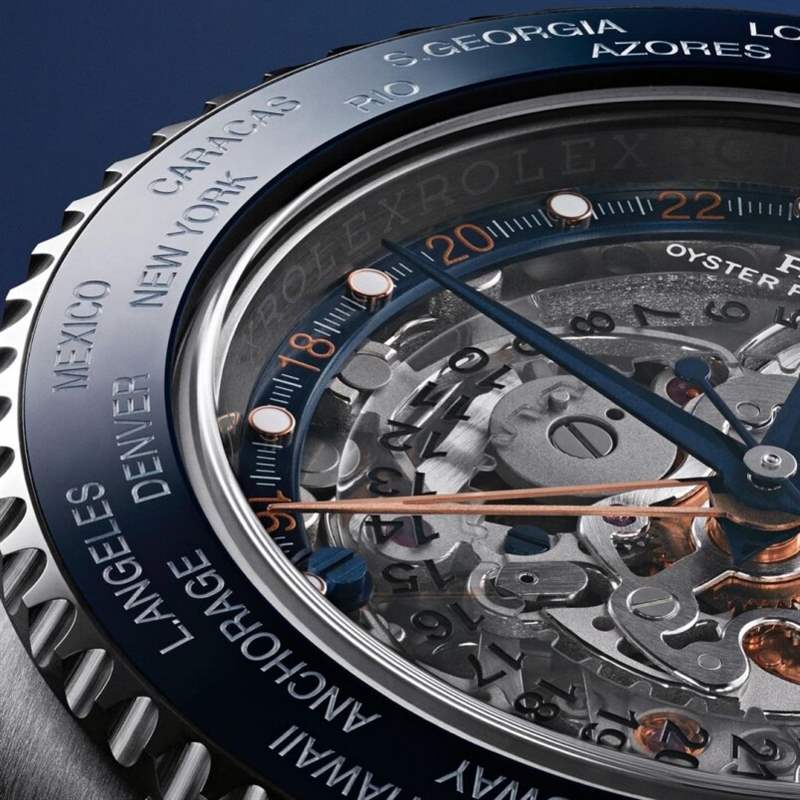 超型客制勞力士 | 定制GMT-Master II透視表盤(pán)加表圈大變身-復(fù)刻表