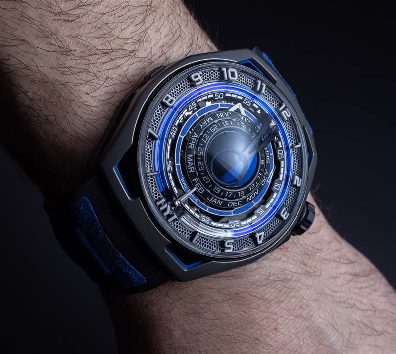 動手實踐:HYT Moonrunner Supernova 藍色手表 動手實踐:HYT Moonrunner Supernova 藍色手表-復刻表