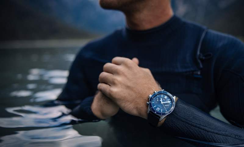 藍面、藍陶瓷圈打頭陣！ Glashütte Original SeaQ系列首次搭載計時功能-復刻表