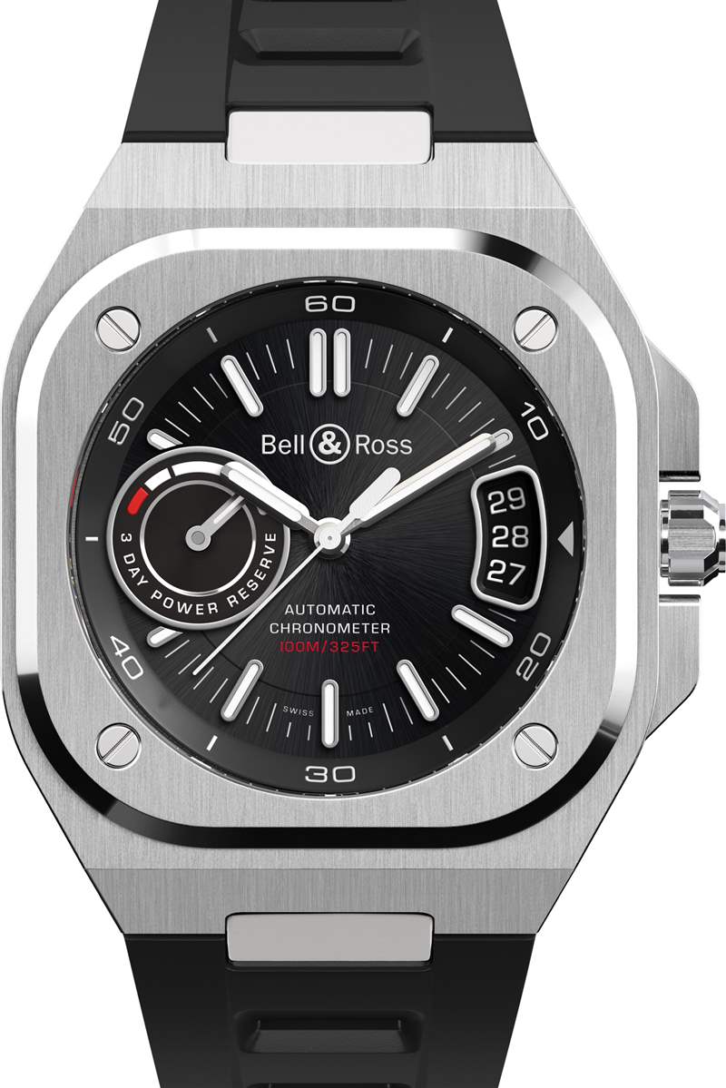 全新 BR X5 在 Kenissi 火車上推出Bell & Ross Hops-復刻表