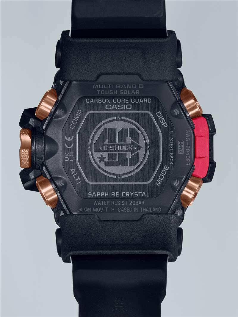 推出G-Shock 慶祝其成立 40 周年，發(fā)布了一些火紅的手表和巧妙的霧霾-復(fù)刻表