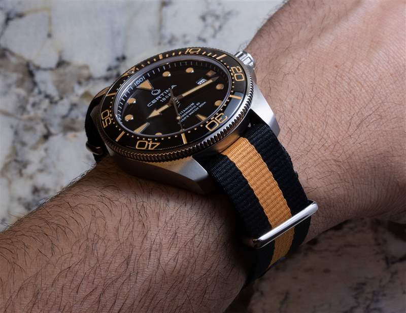 觀看評論:Certina DS Action Diver Titanium 觀看評論:Certina DS Action Diver Titanium-復(fù)刻表