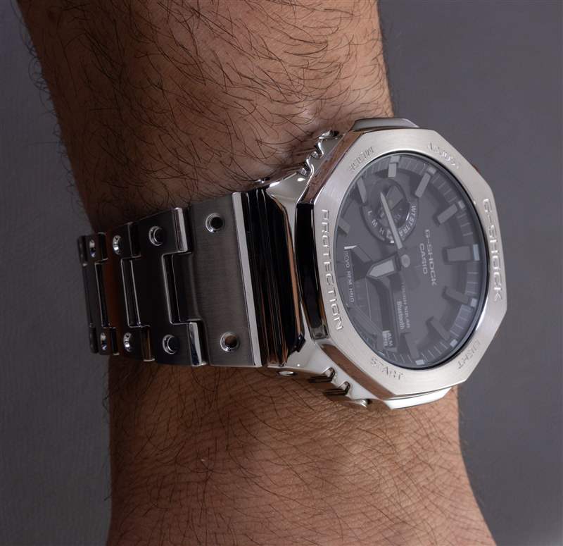 手表評(píng)論：卡西歐G-Shock GMB2100全金屬表鏈-復(fù)刻表