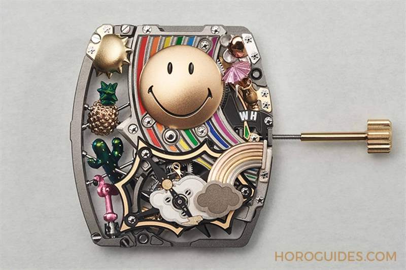 Richard Mille少見樂園化的一面！ RM 88 Smiley自動上鏈陀飛輪腕表-復刻表