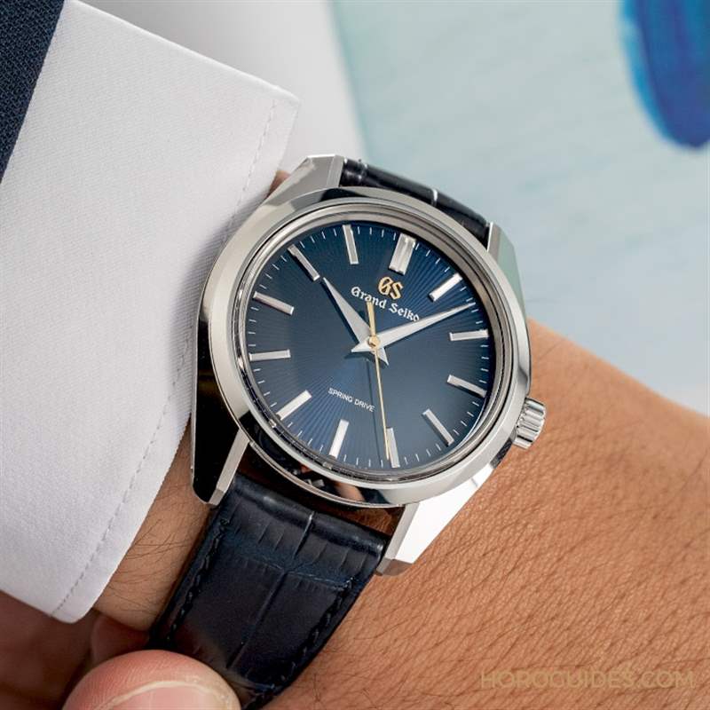 Grand Seiko絕美冰藍(lán)面： 44GS周年紀(jì)念表款SLGH013、SBGY009-復(fù)刻表