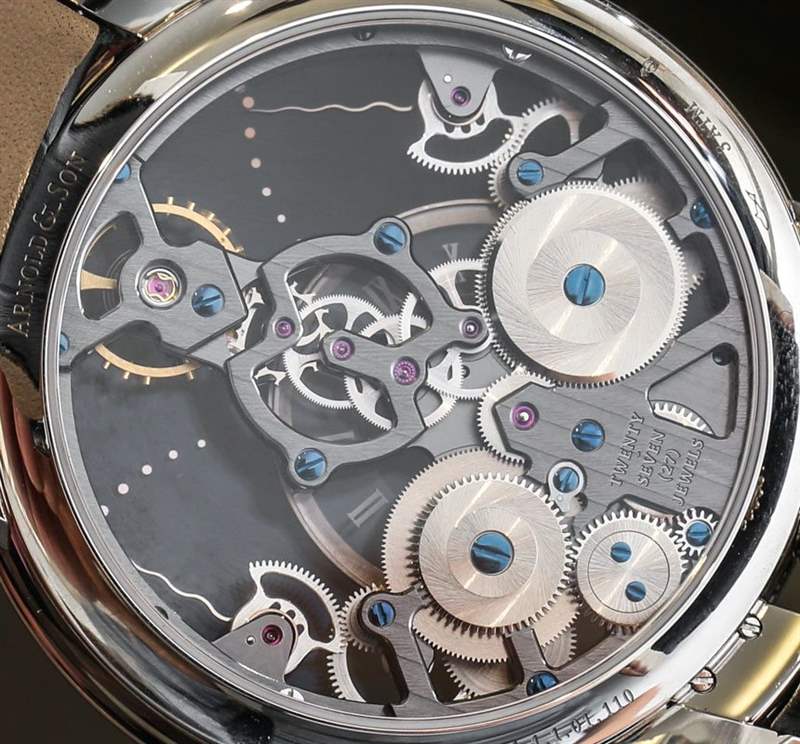 Arnold & Son Time Pyramid精鋼腕表動手實踐-復刻表