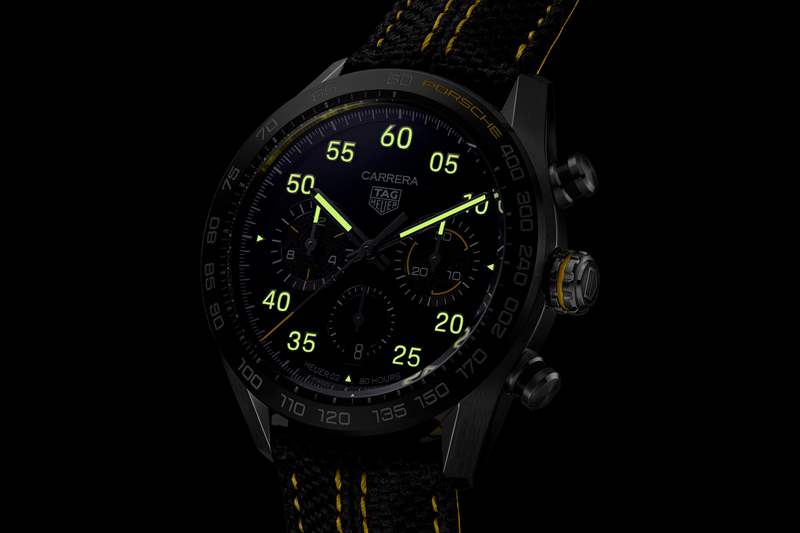 TAG Heuer和Porsche推出第二輪Carrera限量版-復(fù)刻表