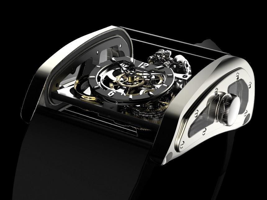 Cabestan三軸陀飛輪手表動手實踐-復刻表