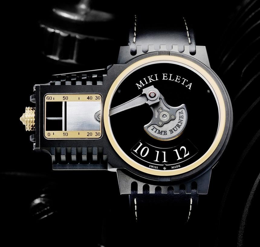 靈感源自摩托車引擎的Miki Eleta Timeburner手表-復刻表