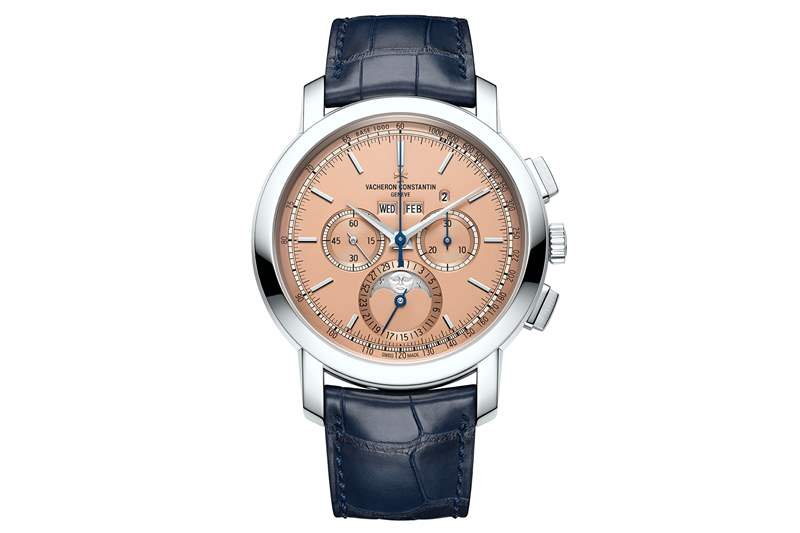 隆重推出江詩(shī)丹頓Traditionnelle萬(wàn)年歷計(jì)時(shí)碼表-復(fù)刻表