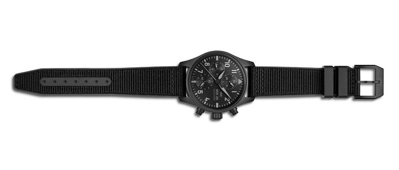 隆重推出IWC萬國飛行員計時腕表41 Top Gun Ceratanium-復刻表