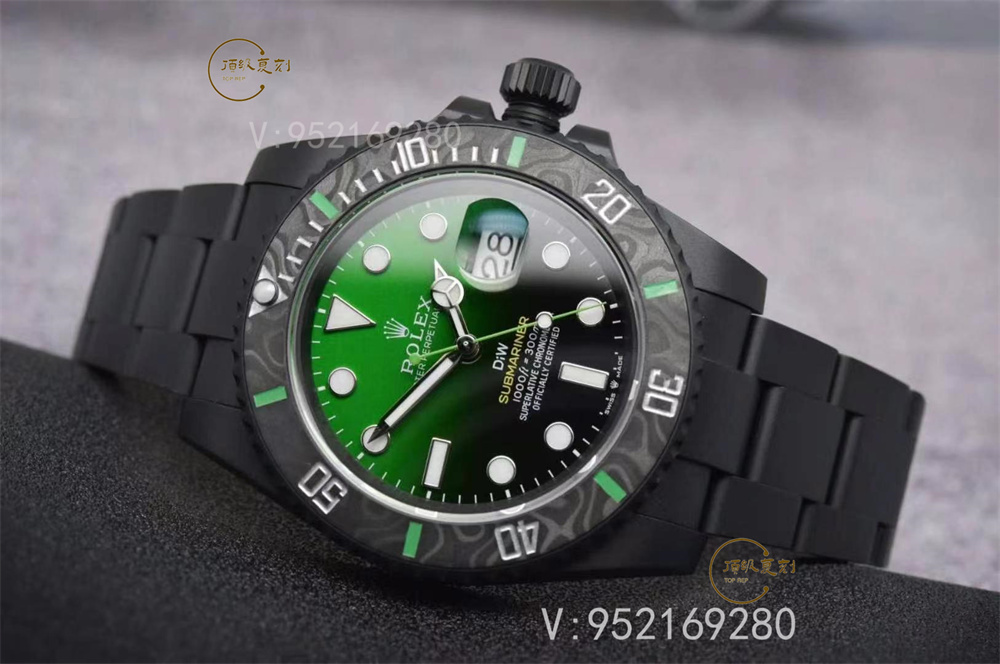 VS廠勞力士DIW改裝黑水鬼3135機芯漸變盤值得入手嗎-復刻表