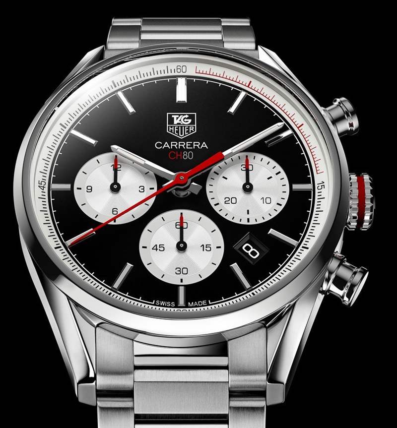 泰格豪雅Carrera Calibre CH 80腕表:重回1960年代經典-復刻表
