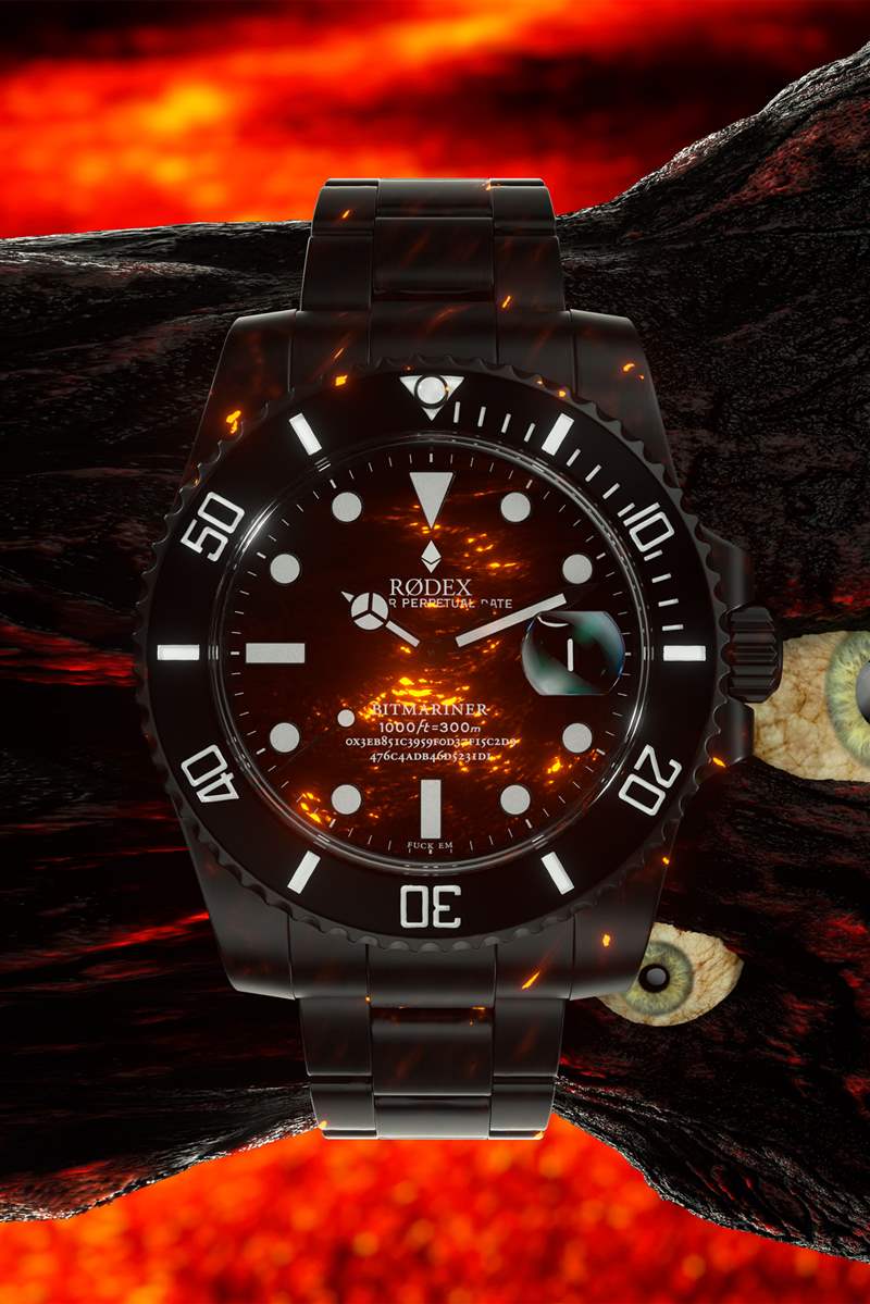 訪談NFT制表師，他的虛擬作品的價格與現實生活中的勞力士一樣高-復刻表