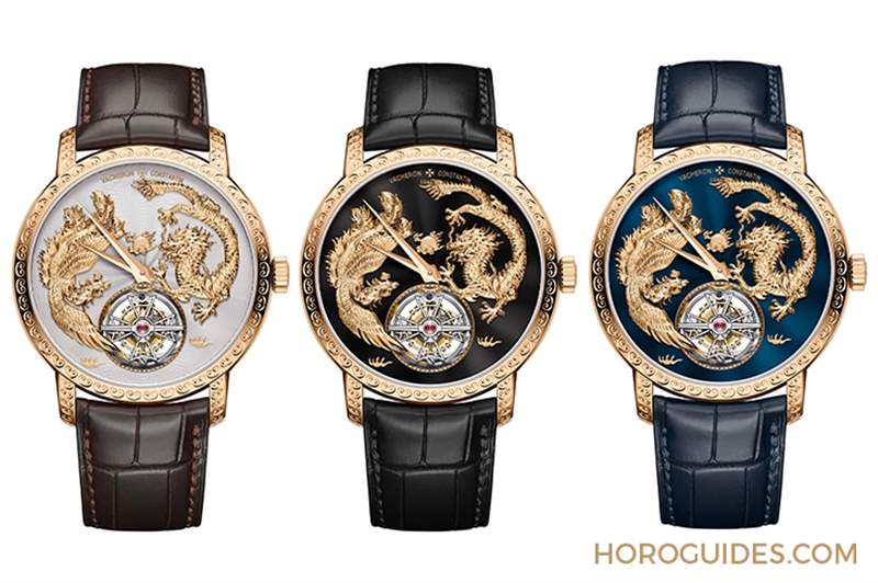 龍鳳戲珠,江詩丹頓Traditionnelle陀飛輪腕表-復刻表