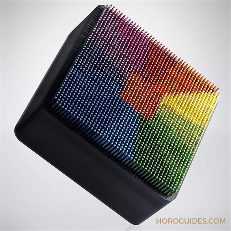 為碳纖維表殼編織出彩虹色調:宇舶MP-09雙軸陀飛輪5天動力儲存腕表-復刻表