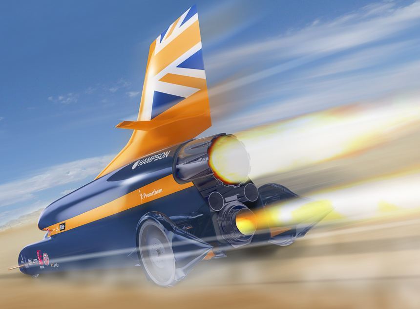 用于Bloodhound SSC 1000 MPH汽車的勞力士計(jì)時(shí)碼表和車速表:這就是現(xiàn)代勞力士?jī)x表盤儀表的樣子-復(fù)刻表