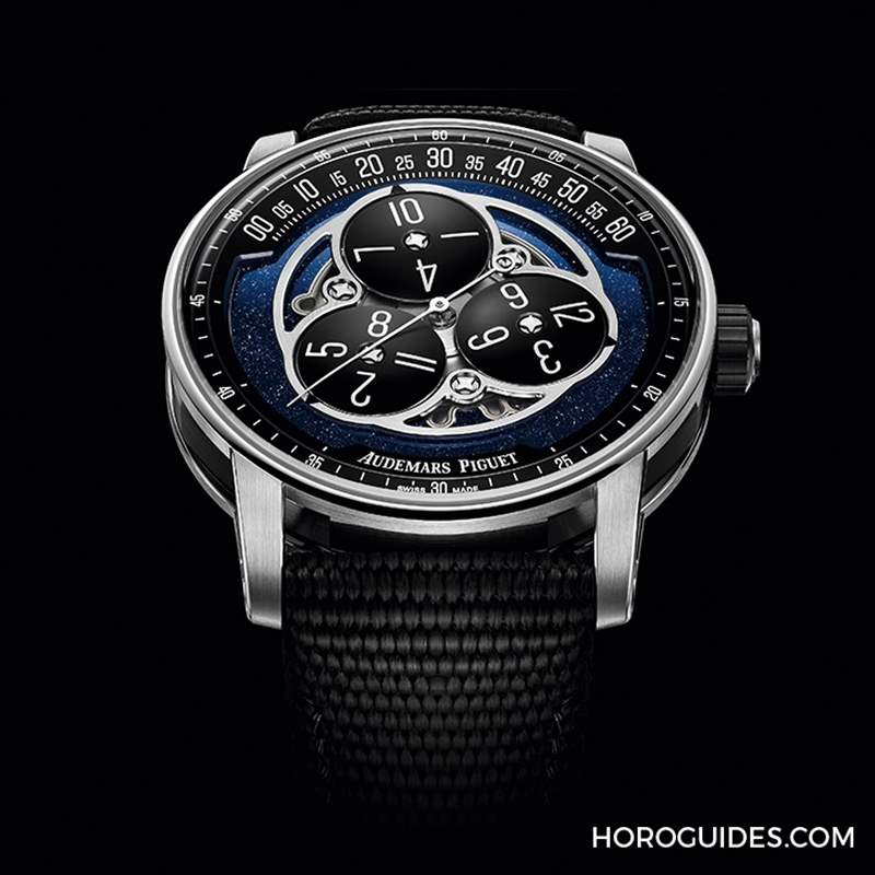 猶如一道優美謎題的古老顯時機制｜愛彼CODE 11.59系列星輪腕表，再現「時間漫游」功能-復刻表