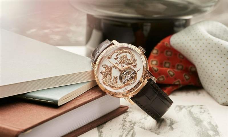 龍鳳戲珠,江詩丹頓Traditionnelle陀飛輪腕表-復刻表