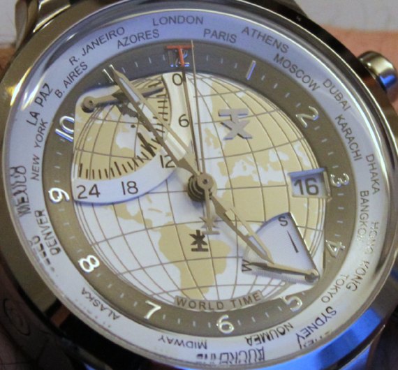 TX 530 World Time Airport Lounge Watch 7 TX 530世界時(shí)GMT 42毫米手表-復(fù)刻表