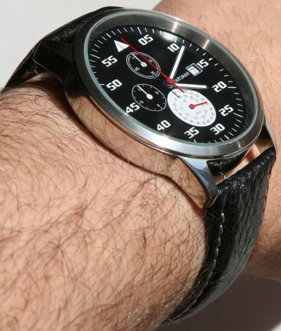 節(jié)奏槳Cadence飛行員手表-復(fù)刻表