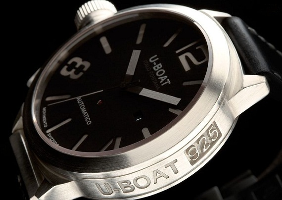 U-Boat Classico 925系列限量版銀色腕表-復(fù)刻表