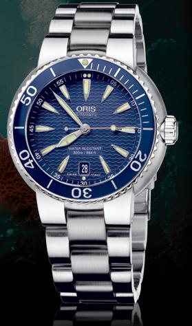 豪利時(shí)Oris Divers Date日歷潛水腕表-復(fù)刻表