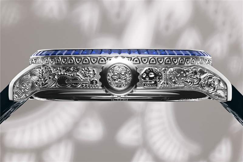 他們是如何制造的蕭邦Full Strike LUC“Día De Los Muertos”三問報時腕表誘人歌唱下一個世界-復(fù)刻表