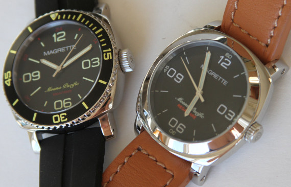 馬格萊特Magrette莫阿納太平洋潛水員手表-復(fù)刻表
