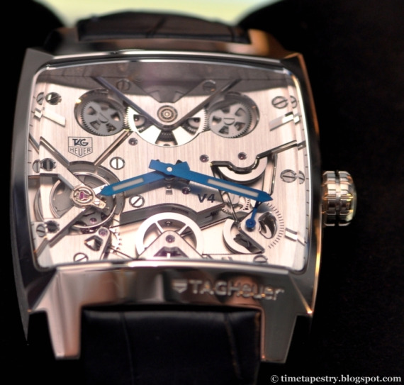 泰格豪雅摩納哥V4限量版腕表-復刻表