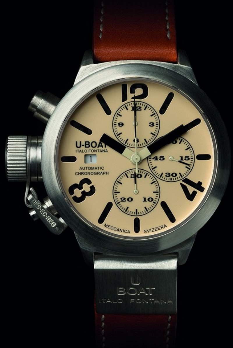 U-Boat Classico 925系列限量版銀色腕表-復(fù)刻表