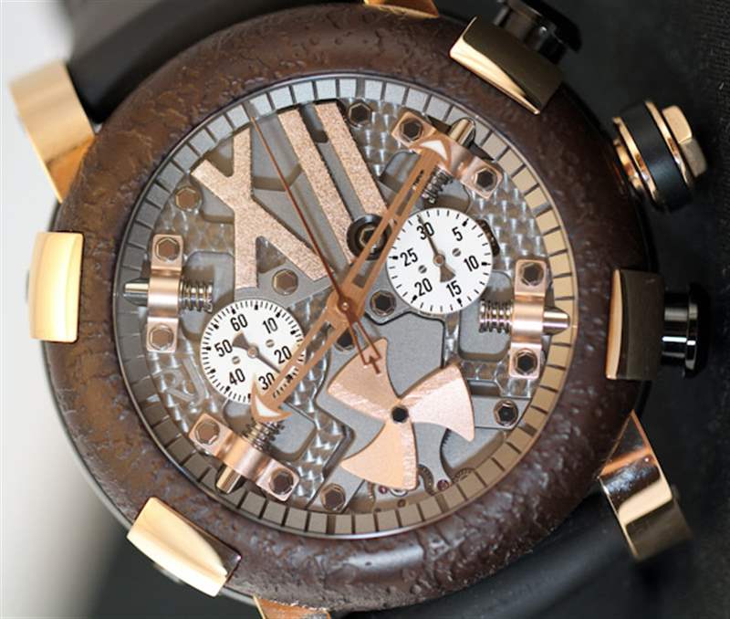 羅曼杰羅姆蒸汽朋克計時腕表評論-復(fù)刻表
