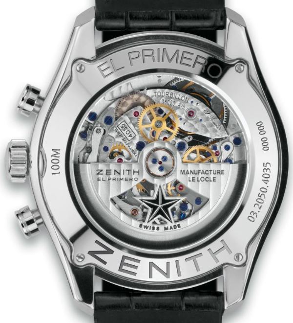 真力時El Primero陀飛輪腕表-復刻表