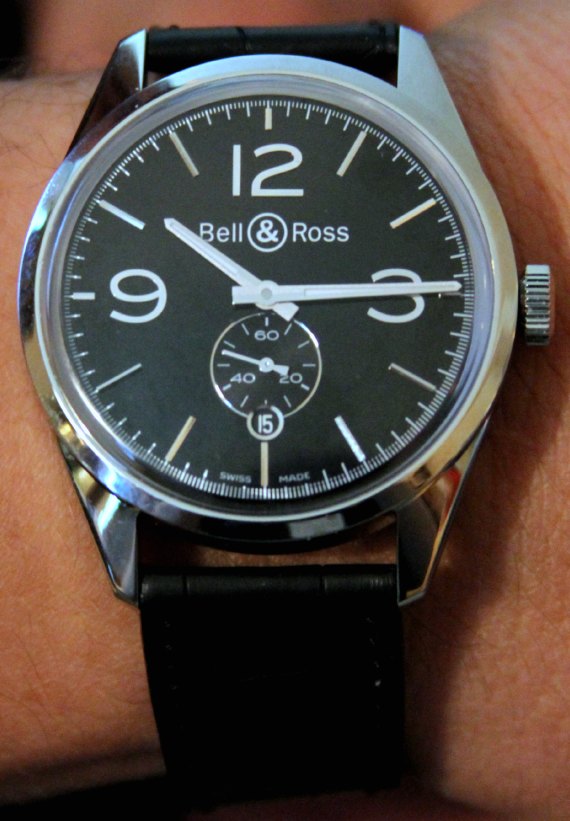 Bell & Ross 2010年復古原裝和軍官手表-復刻表