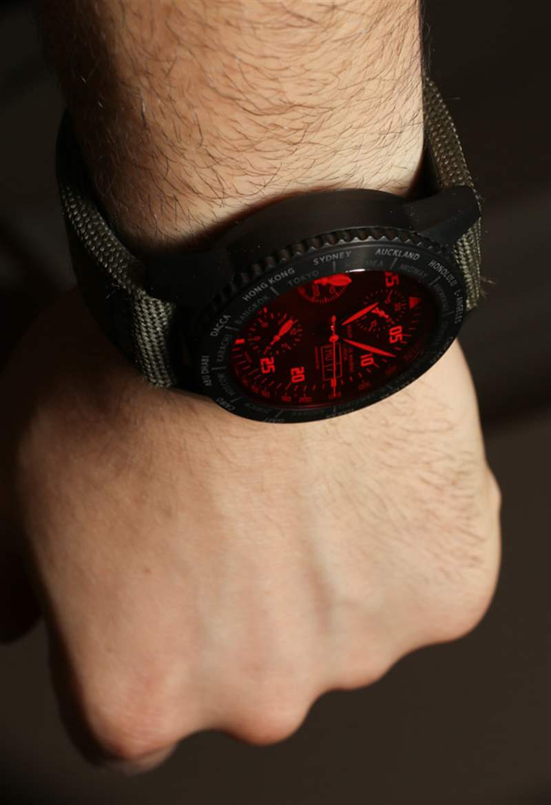 Maurice de Mauriac計時碼表現代旅行計時器腕表評論-復刻表