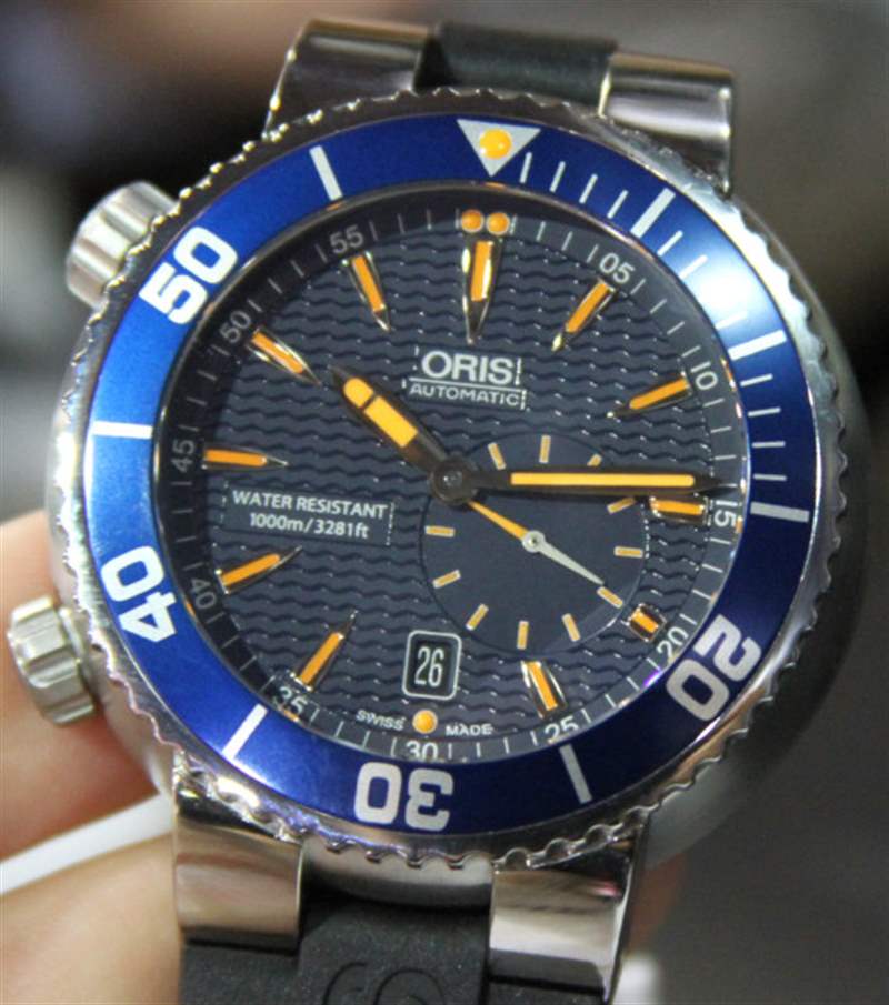 Oris Great Barrier Reef Diver 1 豪利時ORIS大堡礁潛水員限量版腕表-復(fù)刻表