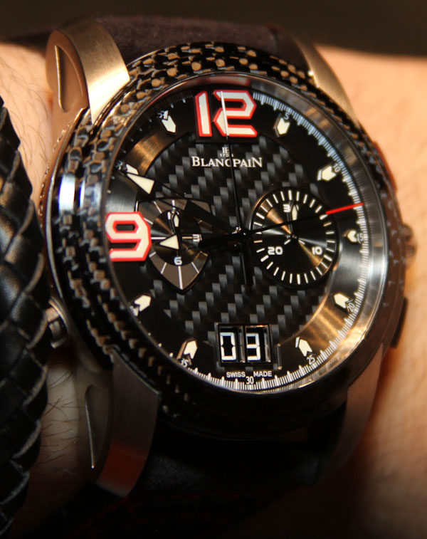 寶珀L-Evolution雙秒追針飛返計時腕表上手體驗-復刻表