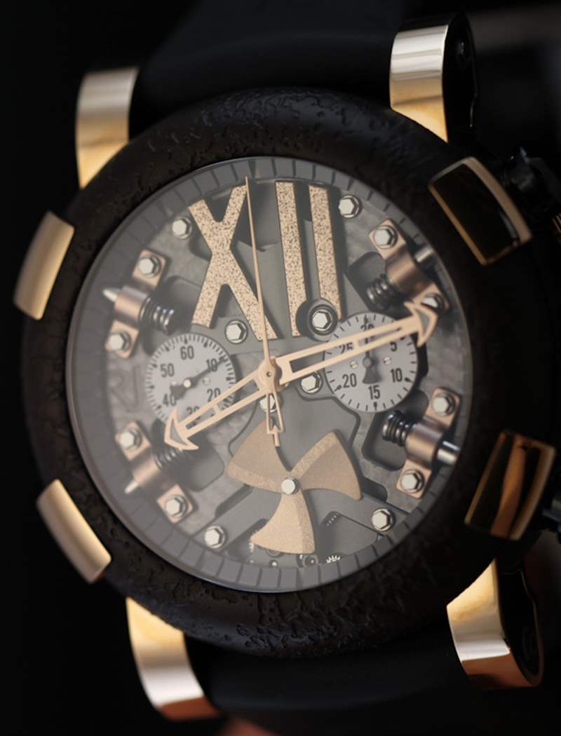 羅曼杰羅姆蒸汽朋克計時腕表評論-復(fù)刻表