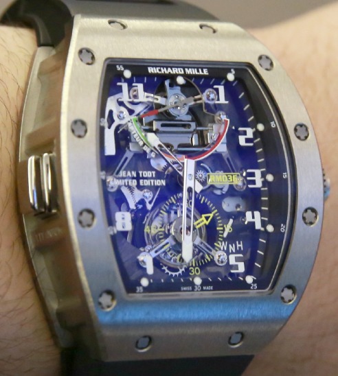 理查德米勒RM036手表與G-Force Meter動手實(shí)踐-復(fù)刻表